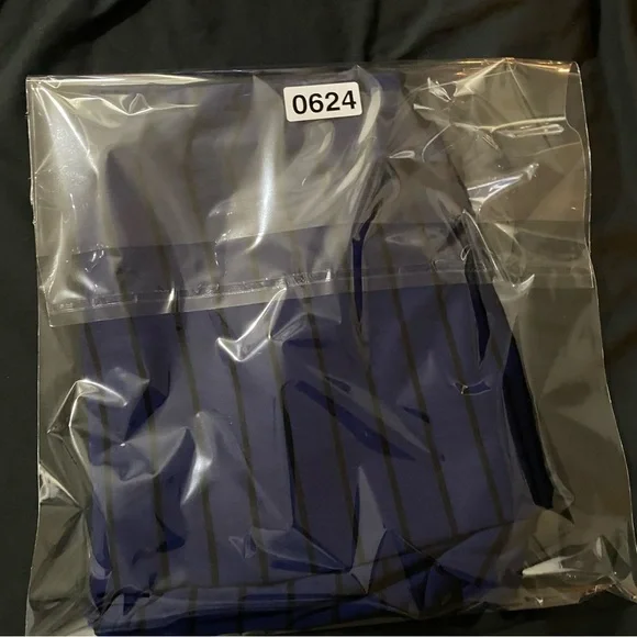 NWT Kensie Women's Skirt Blue/ Black Stripe size Small Boho Hippie Spring - Picture 10 of 10